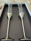 Vera Wang Wedgwood Set of 2 Love Knots Toasting Flutes BRAND NEW IN BOX — photo 2