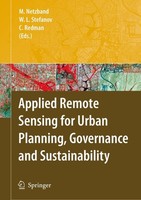 Applied Remote Sensing For Urban Planning, Governance And Sustainability Maik Ne