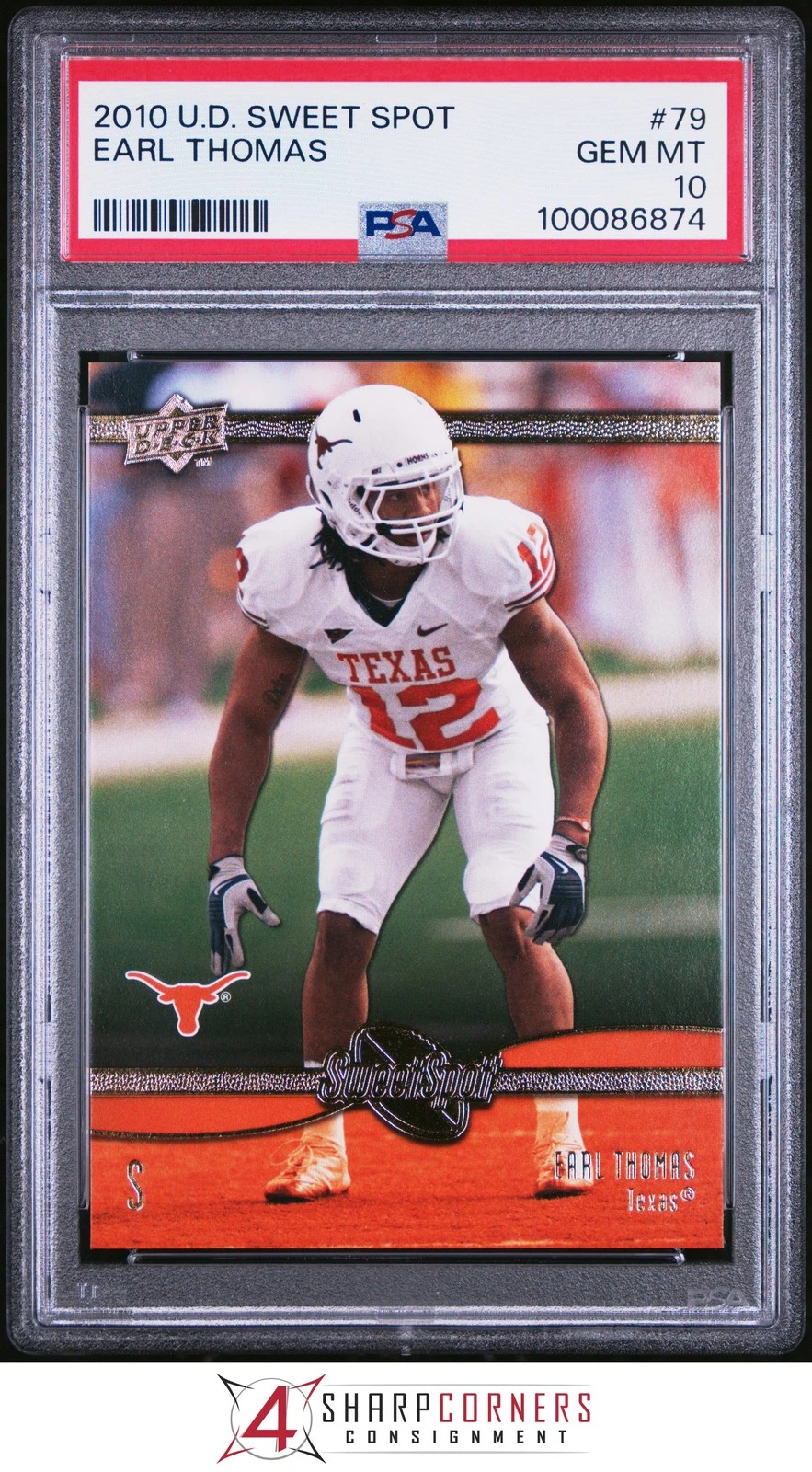 Earl Thomas Upper Deck Sweet Spot #79 Base