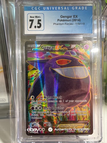 Gengar-EX graded CGC 7.5 for sale on eBay