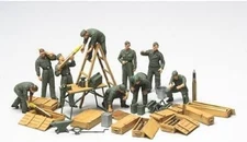 TAMIYA 300032547-1:48 WWII Diorama Set Field Repair Kit