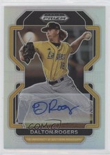 2022 Panini Prizm Draft Picks Silver Prizm Auto Dalton Rogers #PDP99 Auto n5h