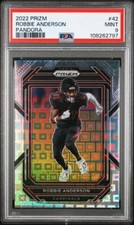 2022 Prizm Robbie Anderson PANDORA Prizm #'d/400 PSA 9 MINT #42 AZ Cardinals