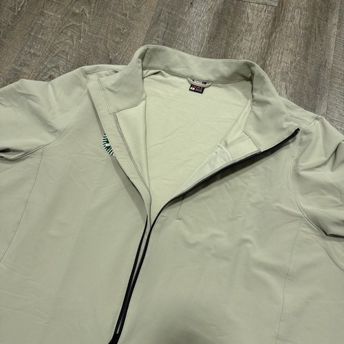 Starbucks Jacke Herren Gr. 3XL Beige Full Zip Mitarbeiter Arbeitsuniform Mantel NEU - Bild 11 von 15