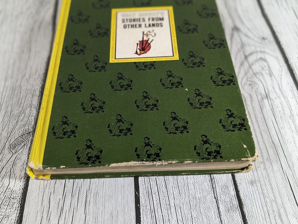 Walt Disney Stories From Other Lands Golden Press 1965 Hardcover