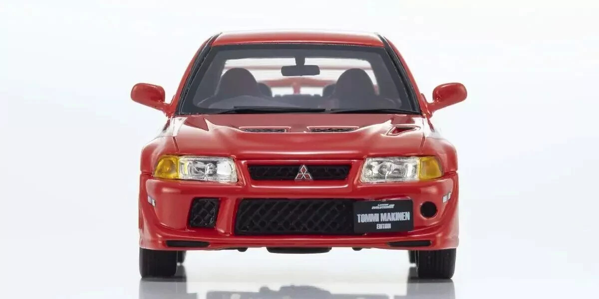 1/43 Mitsubishi Lancer Evolution VI TME Red Resin Model Car 1/43 Mitsubishi Lancer Evolution VI TME Red Resin Model Car