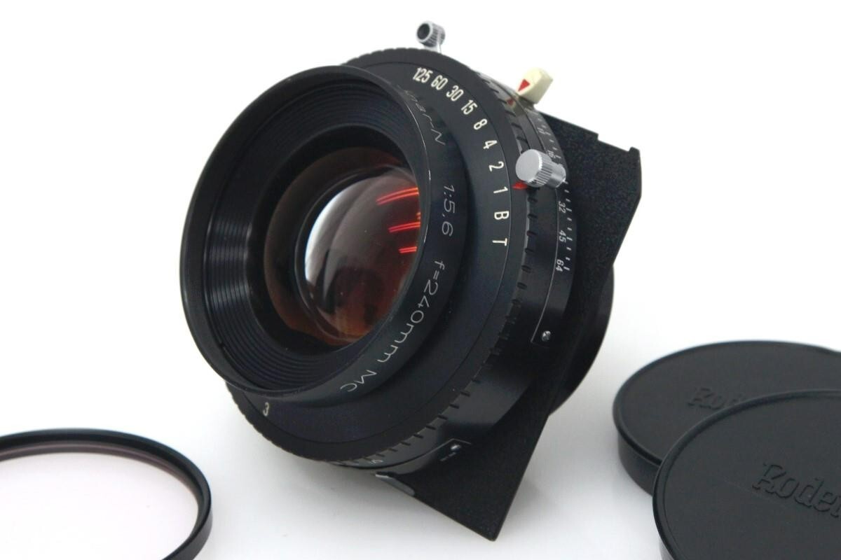 Ｇ.RODENSTOCK SIRONAR-N 240mm F5.6 MC Rodenstock Sironar N MC 240mm F5.6 lens in Copal #3, 4x5