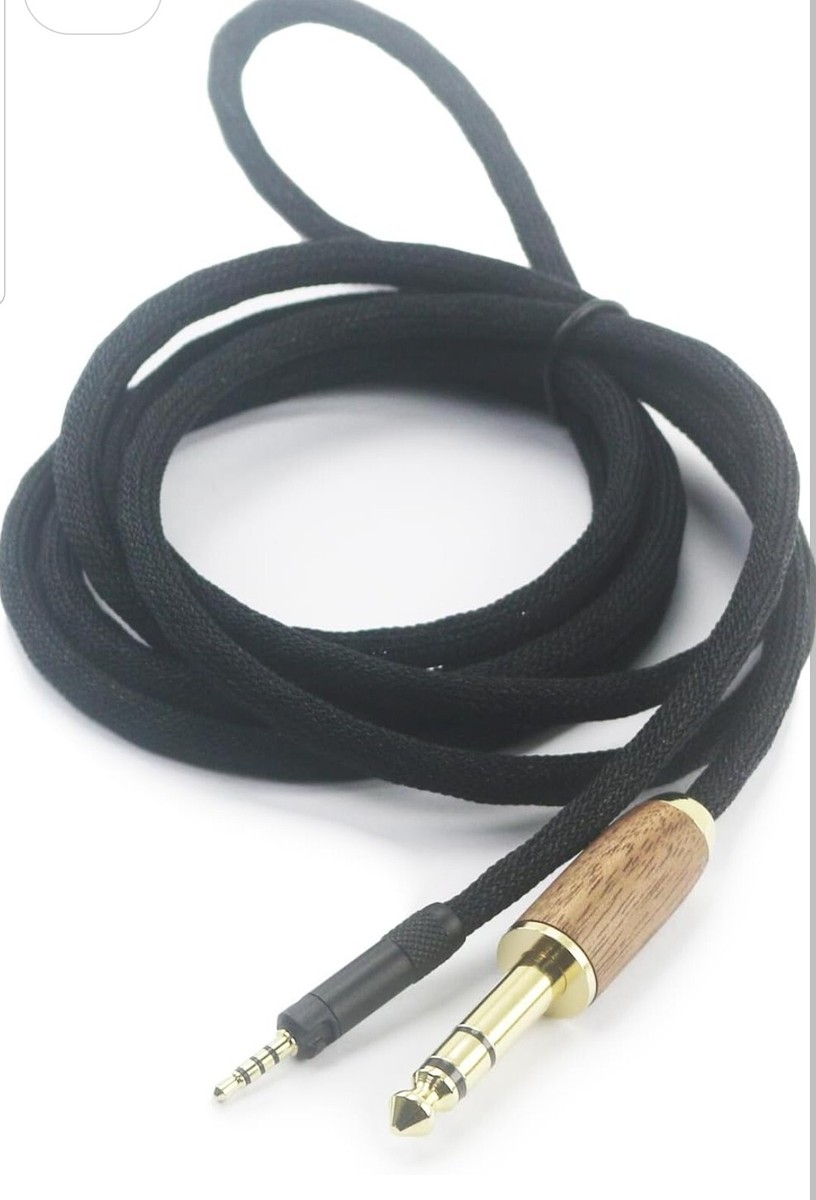 Male Audio Cable 6N OCC Copper Silver Plated Cord For