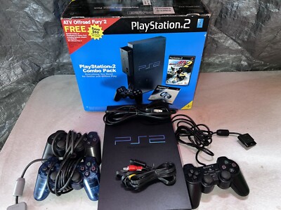 PlayStation 2 Open Box With 3 Controllers Pls Read Description Pls Read