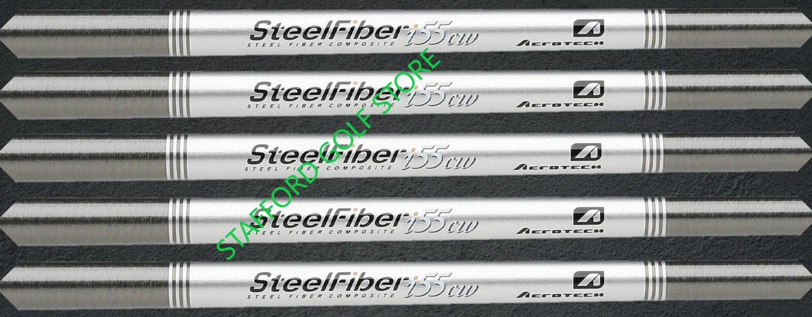 355 Iron Golf Club Shafts Aerotech SteelFiber I95 Iron Shafts 