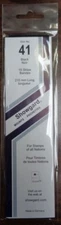 Showgard size 41 black hingeless stamp mount NEW unopened pack 1st quality 215mm