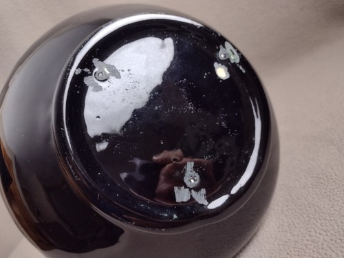 ROYAL HAEGER 408 BLACK DRIP GLAZE PITCHER EWER VASE 18" TALL VINTAGE MCM - Picture 11 of 13