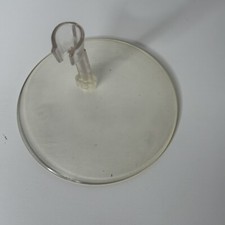 Vintage 80s Barbie Doll Stand Base Clear