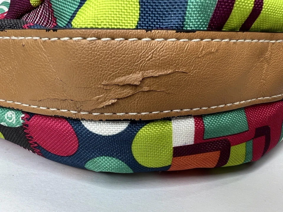 Bolso Bandolera Cartera Bolso Bandolera Lily Bloom Colorido Geométrico Floral Foto 4 de 4