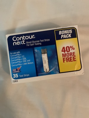 Bayer 7283 Contour Next Test Strips (Pack Of 35) (301937283352)
