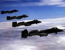 New Photo: A-10 Thunderbolt Jet Aircraft of Pennsylvania Air Guard - 6 Sizes!