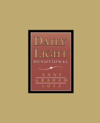 Daily Light Devotional (Burgundy Leather) - Leather Bound - GOOD