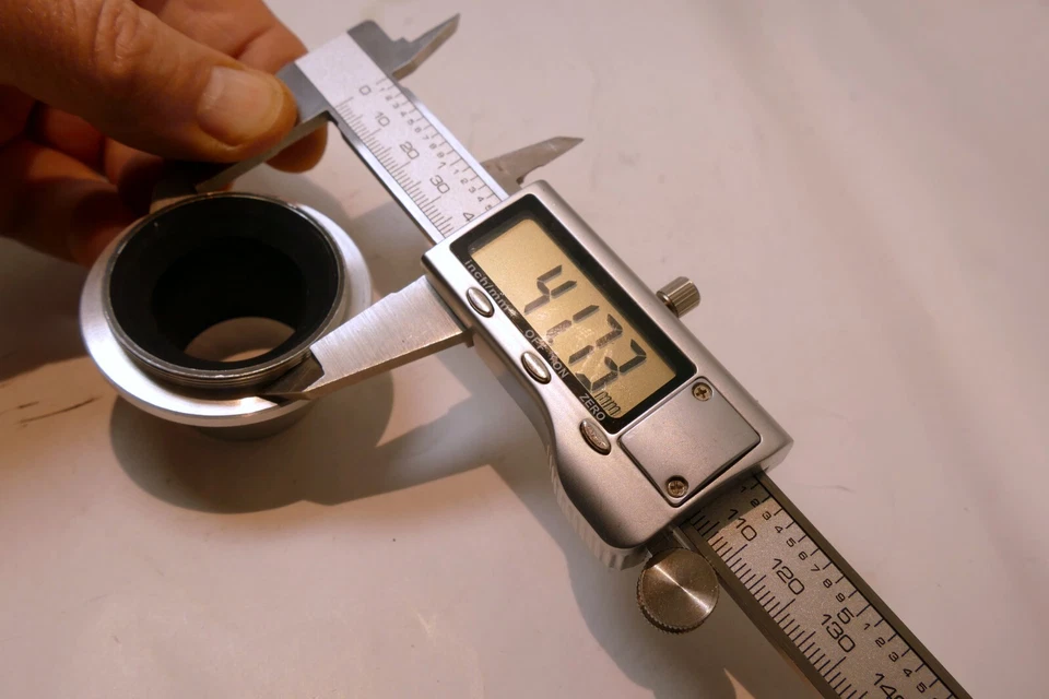 42mm OD thread Lens Adapter Ring metal to 27mm ID - Image 4 of 4