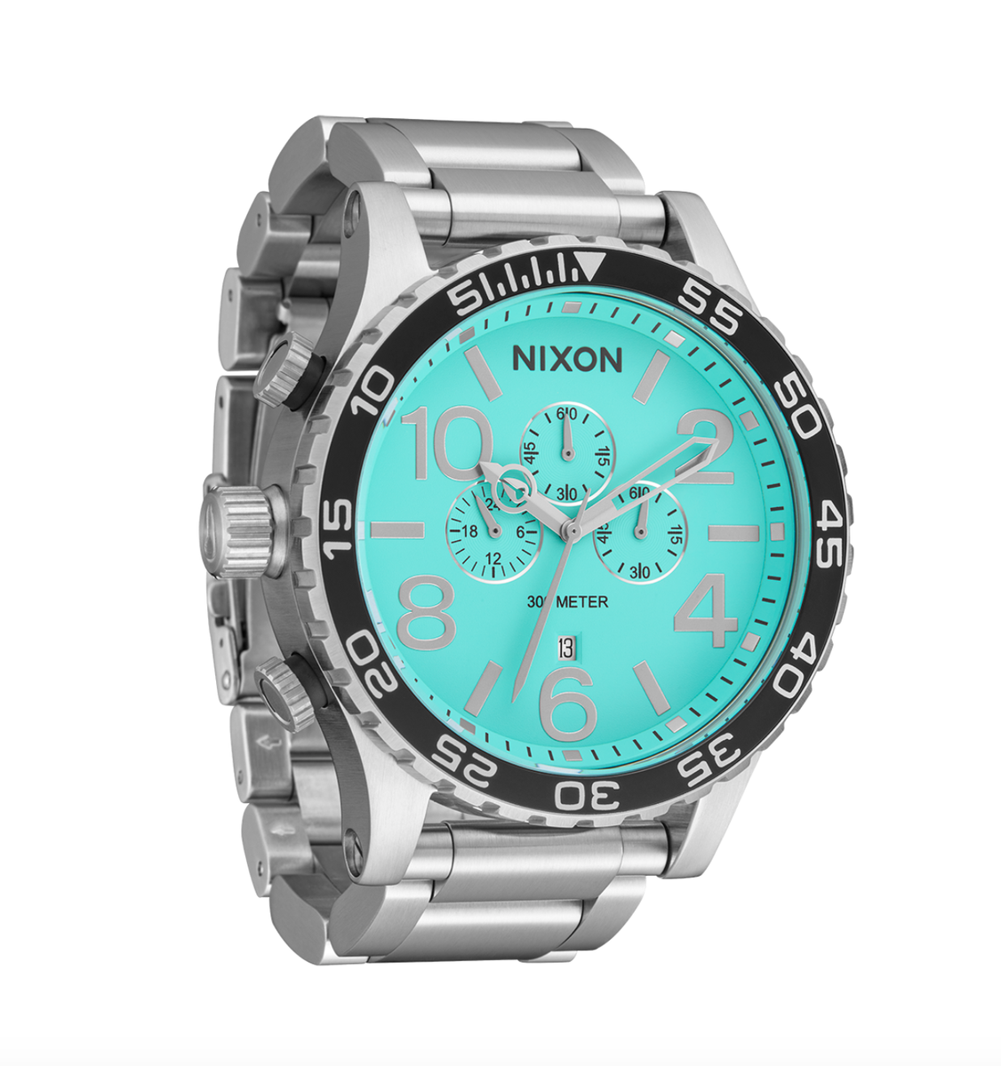 ニクソン 51-30クロノグラフ 300M防水SIMPLIFY NIXON クロノグラフ 腕時計 ブラック 300メートル ニクソン 51