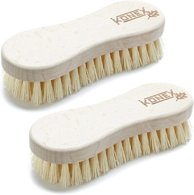 #ad Konex Stiff Bristles Utility Cleaning Brush 2 Pack $15.99