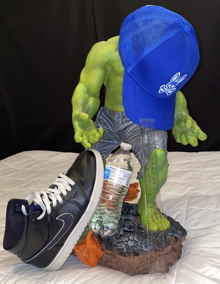 Estatua de Hulk Big Marvel Maqueta Figura de los Vengadores (Tamaño 20 pulgadas) ¡Plástico! Foto 2 de 4