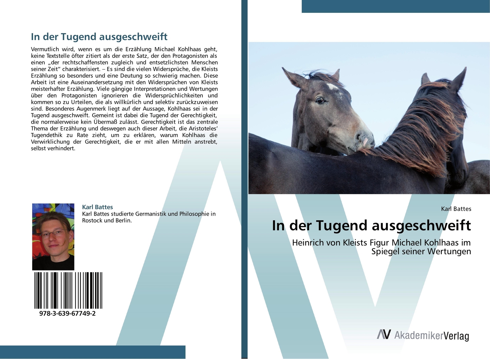 Thumbnail - In Der Tugend Ausgeschweift Karl Battes Taschenbuch Paperback 68 S.