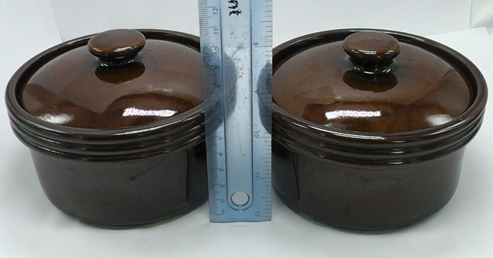 Pie Dish With Lid, Moira Farmhouse Stoneware Pottery Made In England