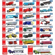 2023 Tomica Takara Tomy No.120-150 Long Car Collect Diecast Model Car Lot Choose