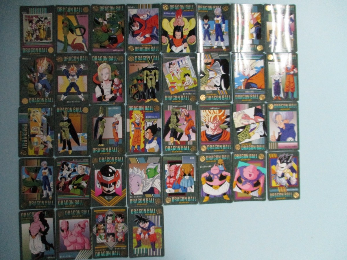 Dragonball Dragon ball Z Visual Adventure 7 Regular Card Set Dragonball Dragon ball Z Visual Adventure 7 Regular Card Set