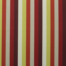 OUTDURA MUSE CALIENTE RED CANVAS STRIPE OUTDOOR INDOOR FABRIC BY YARD 55"W
