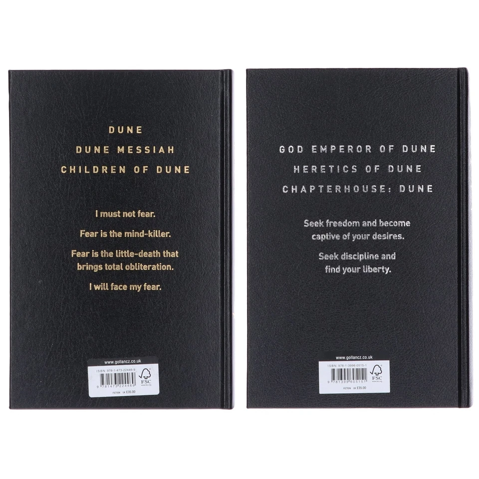 The Complete Dune Collection By Frank Herbert 2 Books Set - Fiction - Hardback - Image 3 of 4