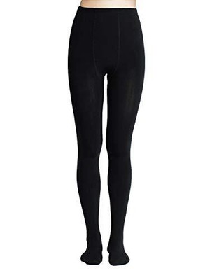 Sofie's Womens Fleece Lined Tights 160D - Classic Winter Medium Black - 1 Pair