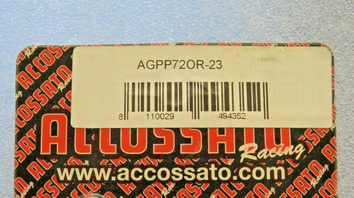 Accossato Bremsbeläge – Set Mit 2 Belägen | Hinten | Maße 60,1 X 44 X 9,5 Mm | Organische Mischung