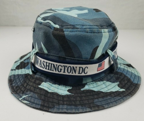 Vintage Washington DC Unisex Blue Camo 