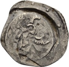 Austria Enns Pfennig Leopold Silver 17mm / 0.6g Coin Genuine #CBS365