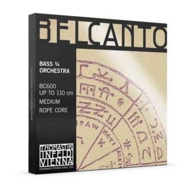 Thomastik BELCANTO BC600 ORCHESTRA Kontrabass Saiten SATZ Double Bass Strings