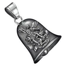 St. Michael Guardian Angel Bell Motorcycle Luck Bell Gremlin Ride Bell