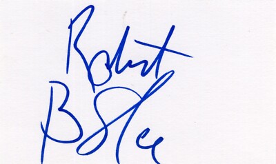 Robert Blake - Signed Card + COA