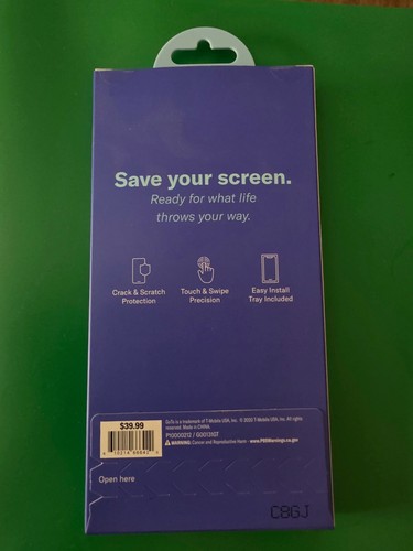 Samsung Galaxy S20 FE 5G Tempered Glass Screen Protector - Zdjęcie 2 z 2