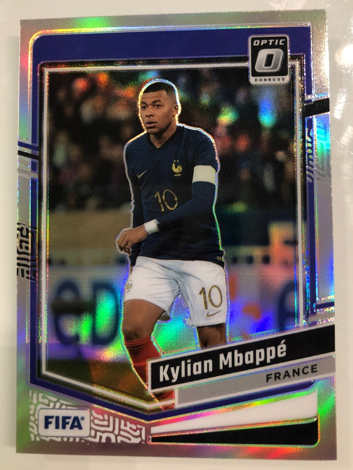 KYLIAN MBAPPE 2023-24 Panini Donruss Optic Holo Prizm France #17