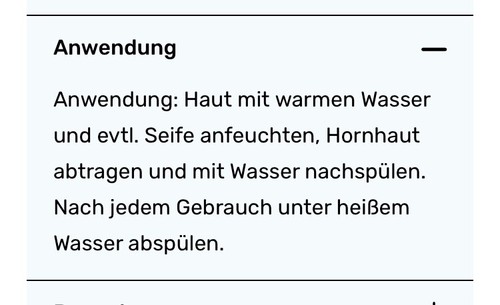 Hornhautschwamm mit Bürste 🦶🏼Ruck - Bild 6 von 6