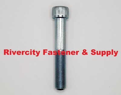 5) M12-1.25x80 Socket Allen Head Cap Screws 12mm X 80mm Bolts