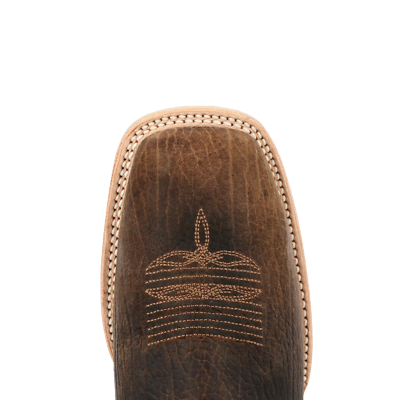 Bottes Western Durango Rebel Pro Pour Homme - Cuir Marron - Taille à Enfiler - Modèle DDB0461 - Neuf Avec Emballage