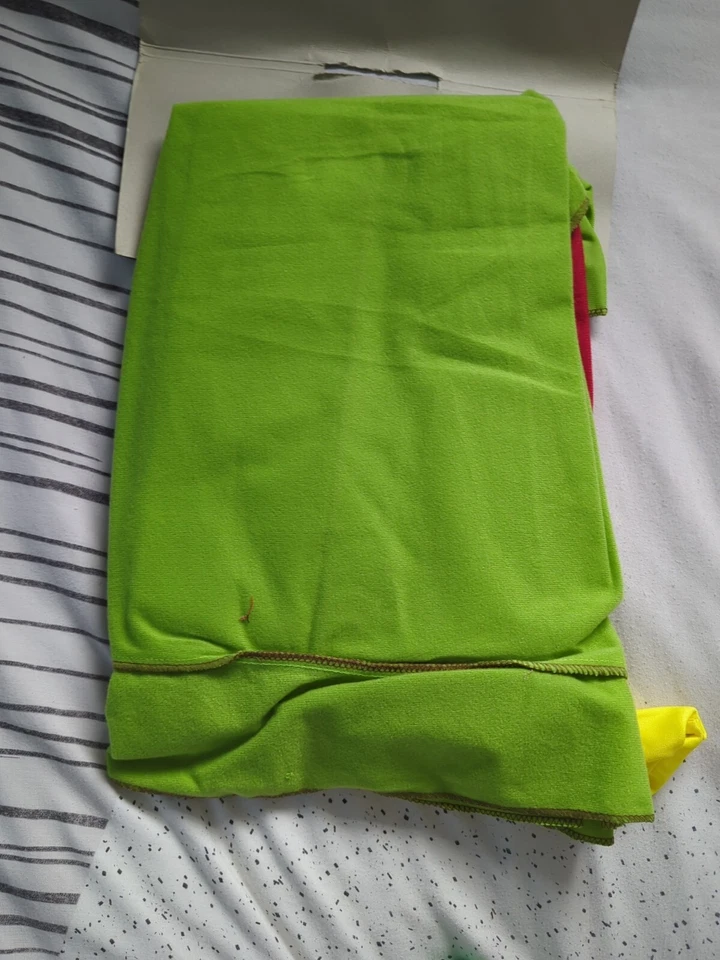 Elf Boy Christmas Costume 10-12 year Tunic Hat Child Kid Fun Fancy Dress Cosplay - Image 4 of 4