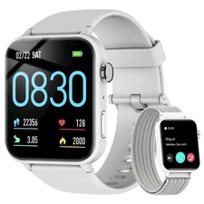 2025 Smart Watch For Men/Women, Waterproof Smartwatch Bluetooth iPhone Samsung