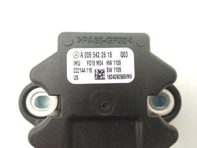 12-18 OEM MERCEDES GLE X166 COUPE C292 YAW TURN RATE SPEED SENSOR