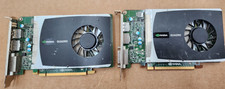 LOT OF 2 Dell Nvidia Quadro 2000 Graphics Card 1 GB GDDR5 Displayport DVI 02PNXF