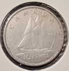 1965 10C Canadian Silver Dime