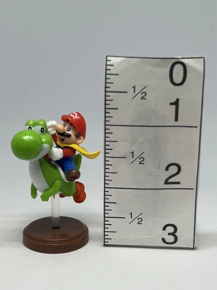 Фигурка Choco Egg Super Mario «Cape Mario & Yoshi» Mario Wonder редкая FURUTA - Изображение 3 из 4