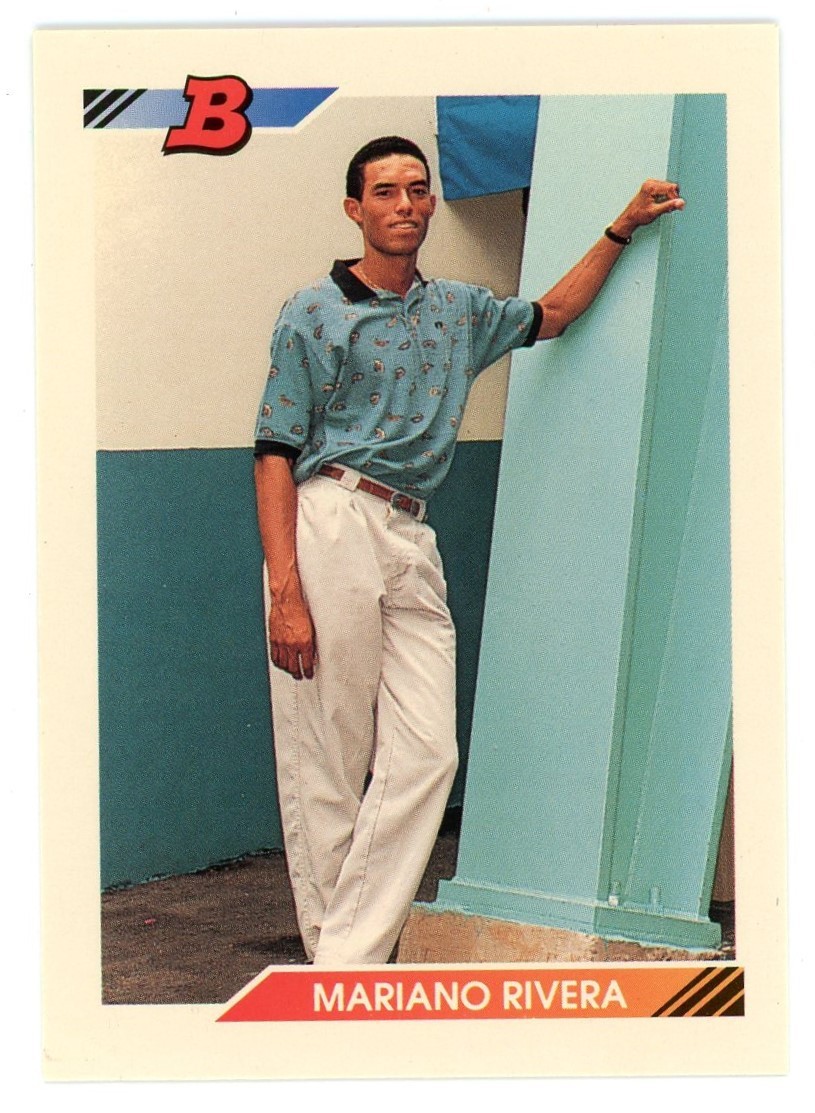 MLB 1992 Bowman Mariano Rivera #302 [Excellent]